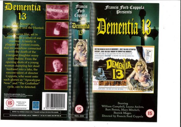 DEMENTIA 13 (VHS) UK