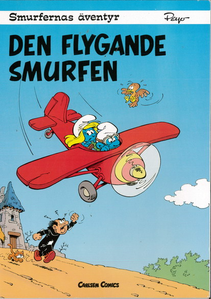 SMURFERNAS ÄVENTYR 14: DEN FLYGANDE SMURFEN - småsliten