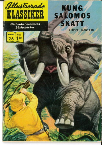 ILLUSTRERADE KLASSIKER NR: 026 - KUNG SALOMOS SKATT - tejpad