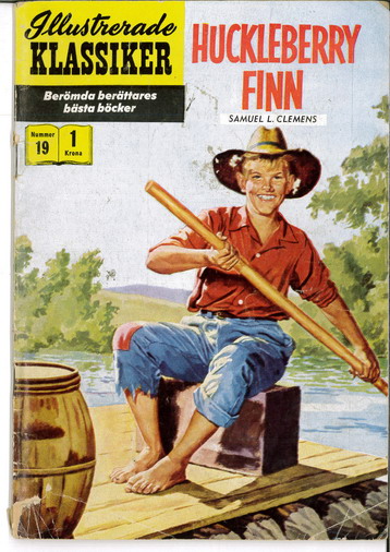 ILLUSTRERADE KLASSIKER NR: 019 - HUCKLEBERRY FINN