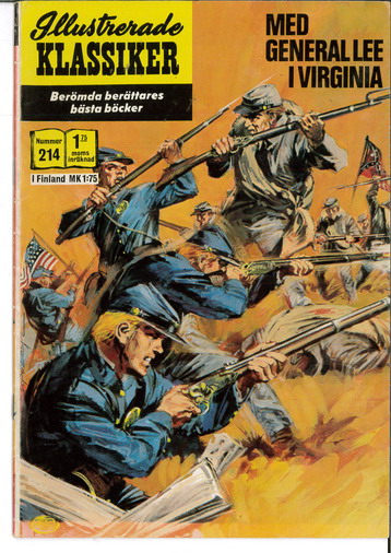ILLUSTRERADE KLASSIKER NR: 214 - MED GENERAL LEE I VIRGINIA