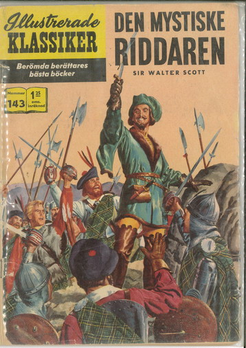 ILLUSTRERADE KLASSIKER NR: 143 - DEN MYSTISKE RIDDAREN