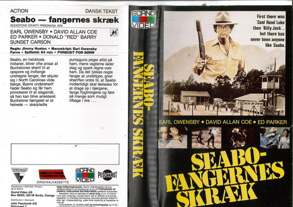 SEABO FANGERNAES SKRÄCK (VHS) DK