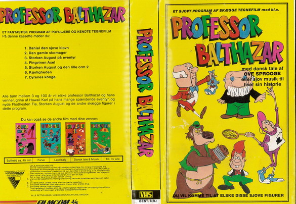 PROFESSOR BALTHAZAR (VHS) DK