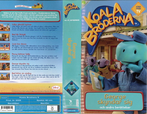 KOALA BRÖDERNA DEL 5 (VHS)
