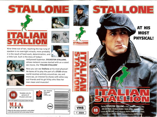 ITALIAN STALLONE (VHS)  UK