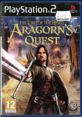 LORD OF THE RINGS: ARAGORN'S QUEST (PS2) BEG