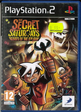 SECRET SATURDAYS: BEASTS OF THE 5TH SUN (PS2) BEG