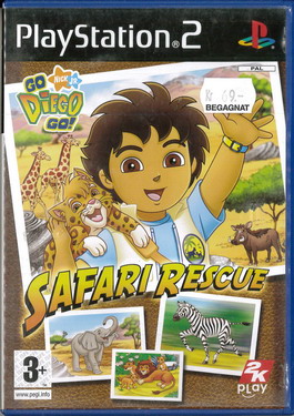 GO DIEGO GO! SAFARI RESCUE (PS2) BEG