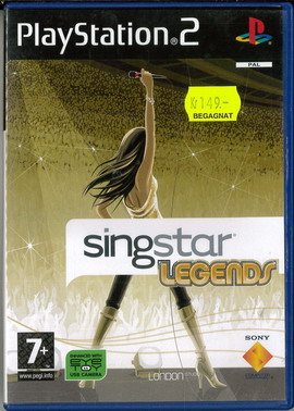 SINGSTAR - LEGENDS (PS2) BEG