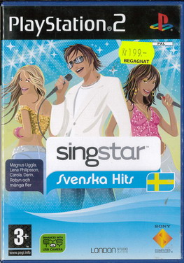 SINGSTAR - SVENSKA HITS (PS2) BEG