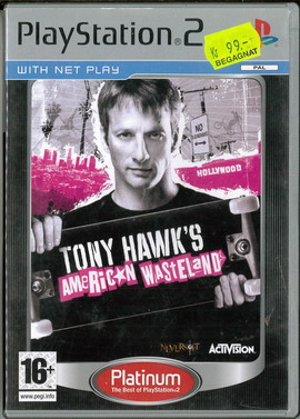 TONY HAWK\'S AMERICAN WASTELAND (PS2) BEG