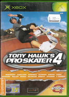 TONY HAWK\'S PRO SKATER 4 (XBOX) BEG