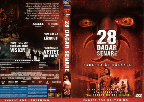28 DAGAR SENARE (DVD OMSLAG)