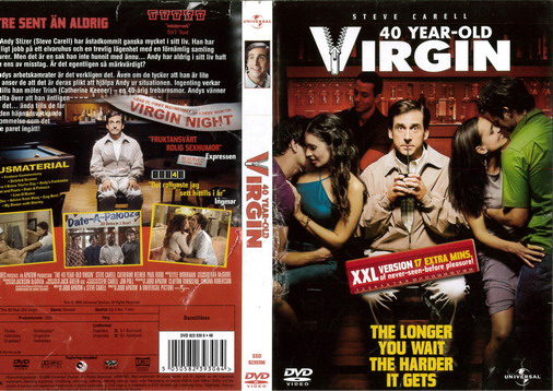 40 YEAR-OLD VIRGIN (DVD OMSLAG)