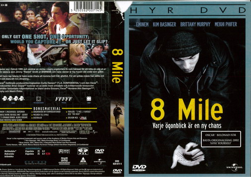8 MILE (DVD OMSLAG)