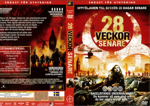 28 VECKOR SENARE (DVD OMSLAG)