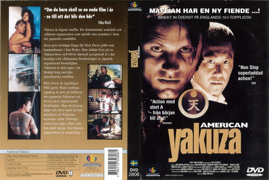 AMERICAN YAKUZA (DVD OMSLAG)