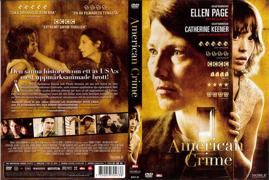 AMERICAN CRIME (DVD OMSLAG)