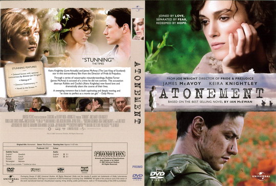 ATONEMENT (DVD OMSLAG) PROMO