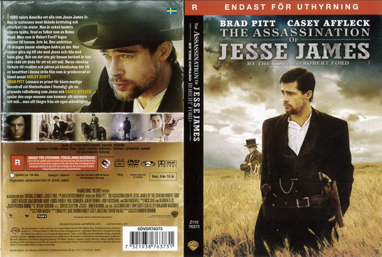 ASSASSINATION OF JESSE JAMES (DVD OMSLAG)