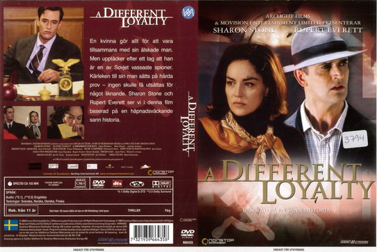 A DIFFERENT LOYALTY (DVD OMSLAG)