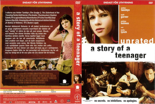 A STORY OF A TEENAGER (DVD OMSLAG)