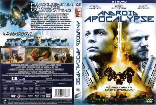 ANDROID APOCALYPSE (DVD OMSLAG)