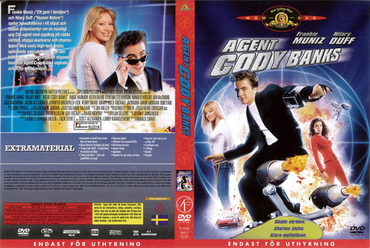AGENT CODY BANKS (DVD OMSLAG)