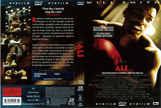 ALI (DVD OMSLAG)