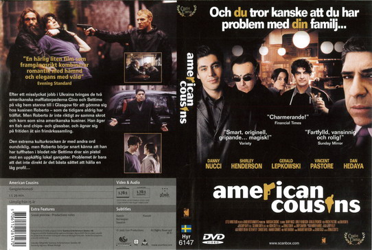 AMERICAN COUSINS (DVD OMSLAG)