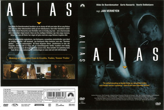 ALIAS (DVD OMSLAG)