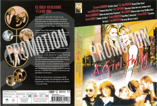 A GIRL THING (DVD OMSLAG) PROMO