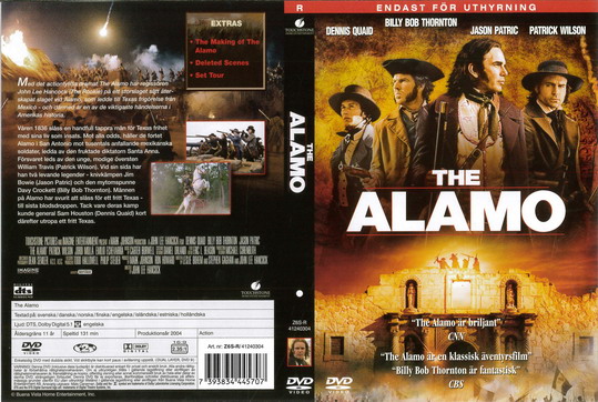 ALAMO (DVD OMSLAG)