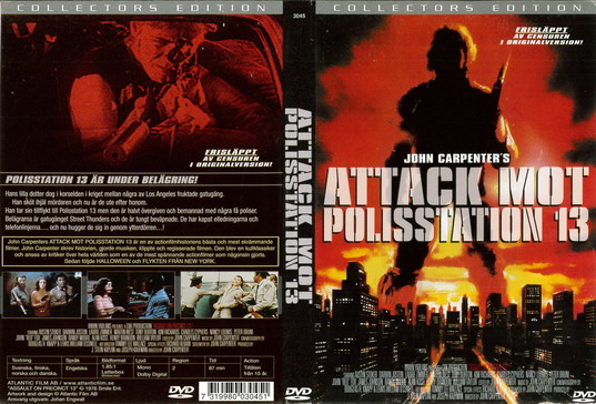ATTACK MOT POLISSTATION 13 (DVD OMSLAG)