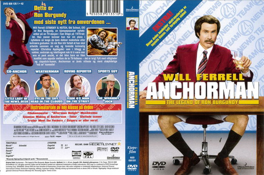 ANCHORMAN (DVD OMSLAG)