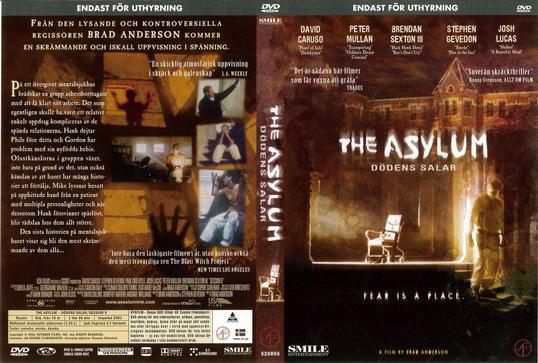 ASYLUM (DVD OMSLAG)