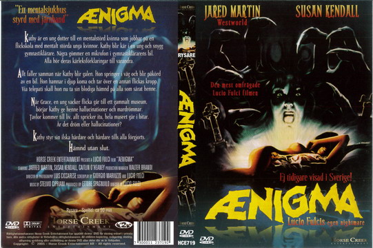 AENIGMA (DVD OMSLAG)