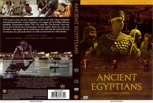ANCIENT EGYPTIANS (DVD OMSLAG)