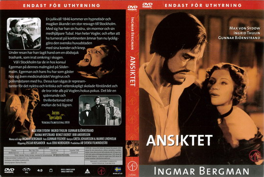 ANSIKTET (DVD OMSLAG)