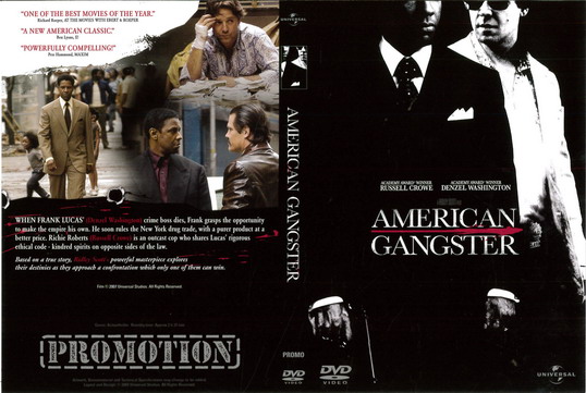 AMERICAN GANGSTER (DVD OMSLAG) PROMO