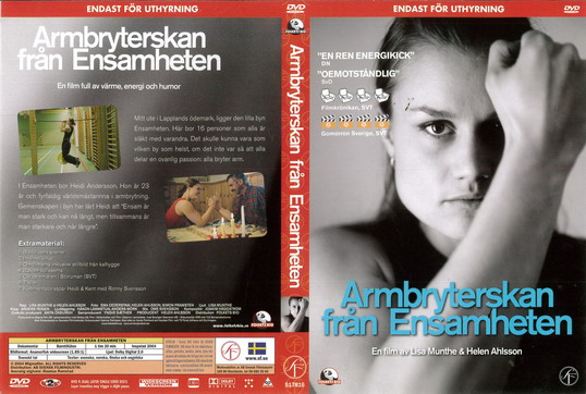 ARMBRYTERSKAN FRÅN ENSAMHETEN (DVD OMSLAG)