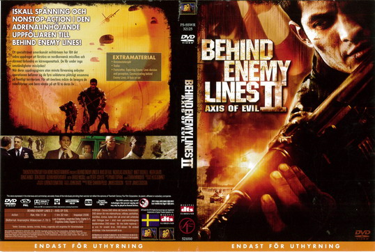 BEHIND ENEMY LINES 2: AXIS OF EVIL (DVD OMSLAG)
