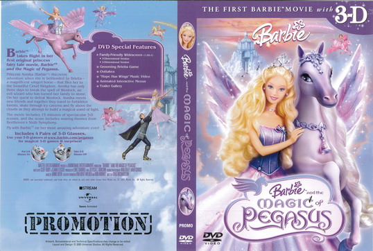 BARBIE AND THE MAGIC OF PEGASUS (DVD OMSLAG) PROMO