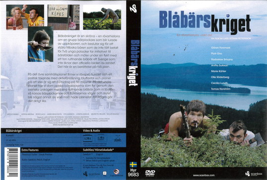 BLÅBÄRSKRIGET (DVD OMSLAG)