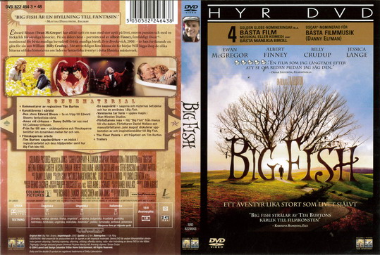 BIG FISH (DVD OMSLAG)