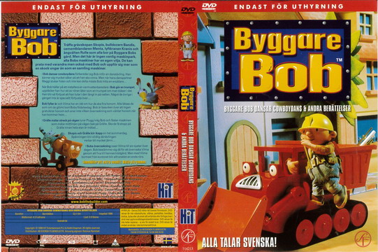 BYGGARE BOB: BYGGARE BOB DANSAR COWBOYDANS (DVD OMSLAG)