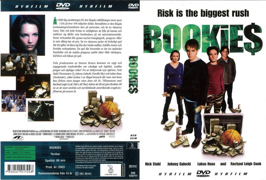 BOOKIES (DVD OMSLAG)