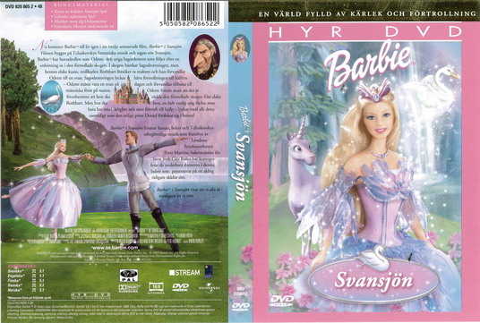 BARBIE I SVANSJÖN (DVD OMSLAG)