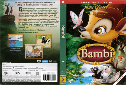 BAMBI (DVD OMSLAG)